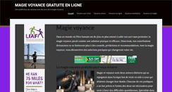 Desktop Screenshot of magievoyance.com